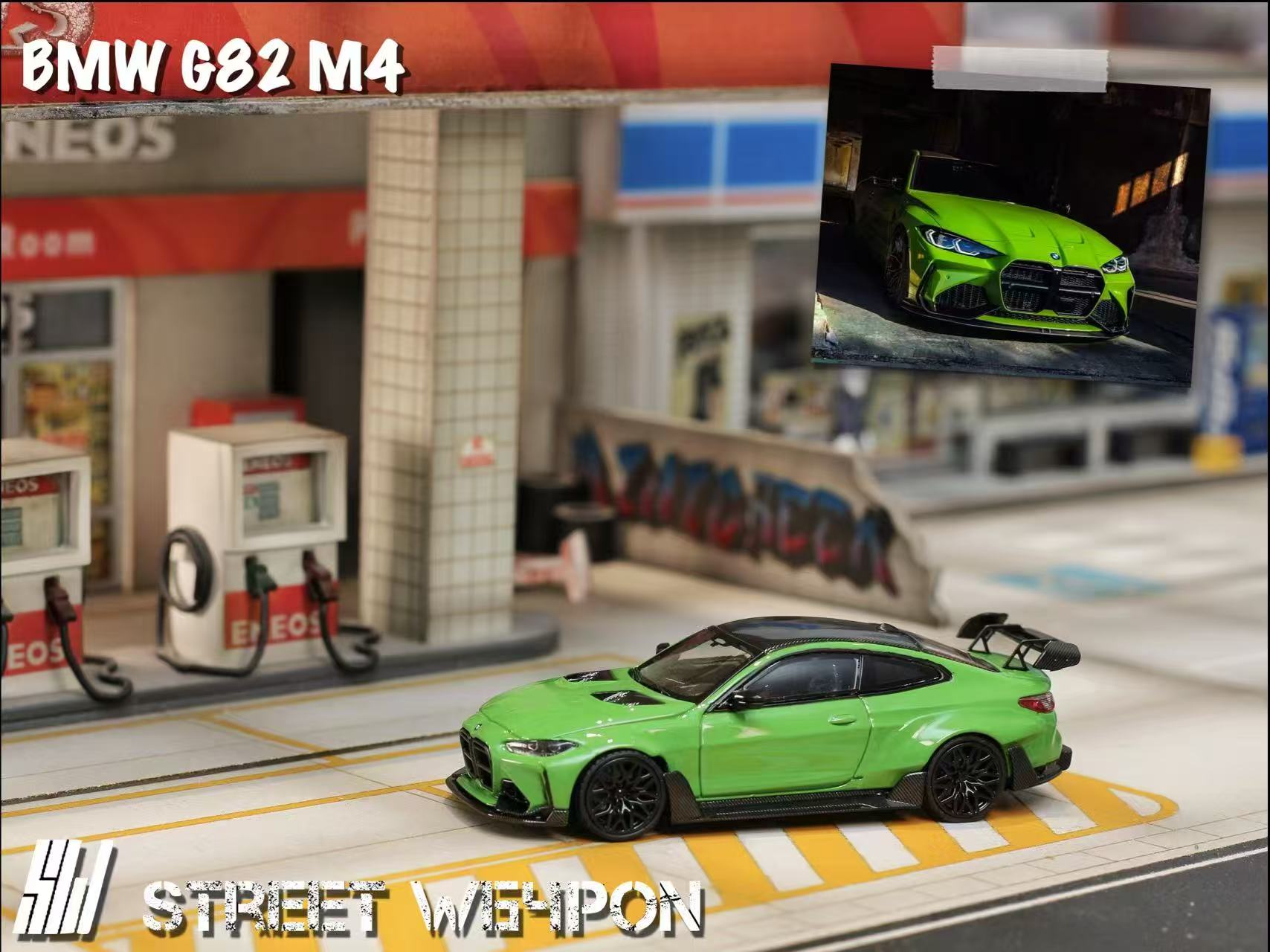 Street Weapon 1:64 BMW G82 M4 Wide-Body Modified (2 Colours