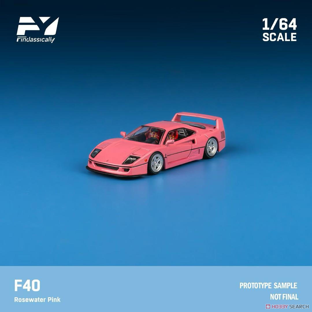 Finclassically 1:64 F40 Rosewater Pink