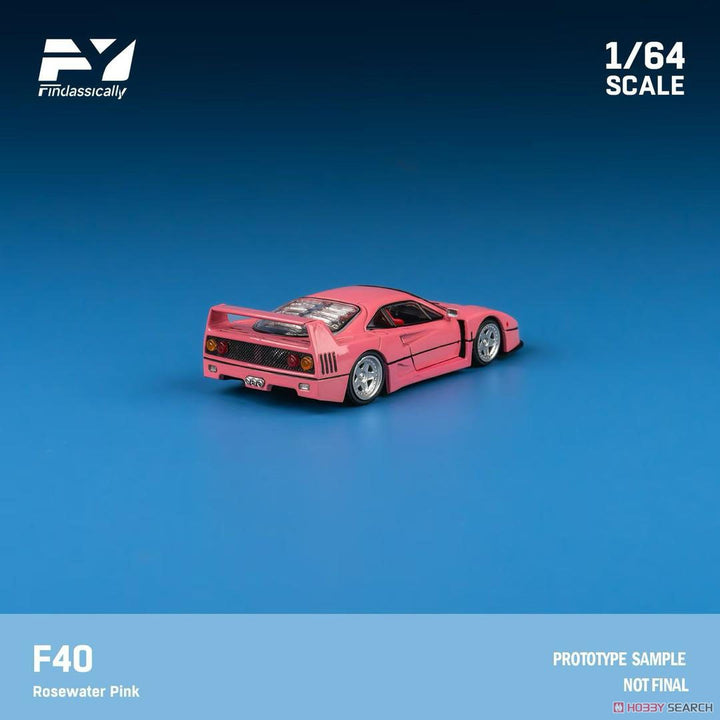 Finclassically 1:64 F40 Rosewater Pink