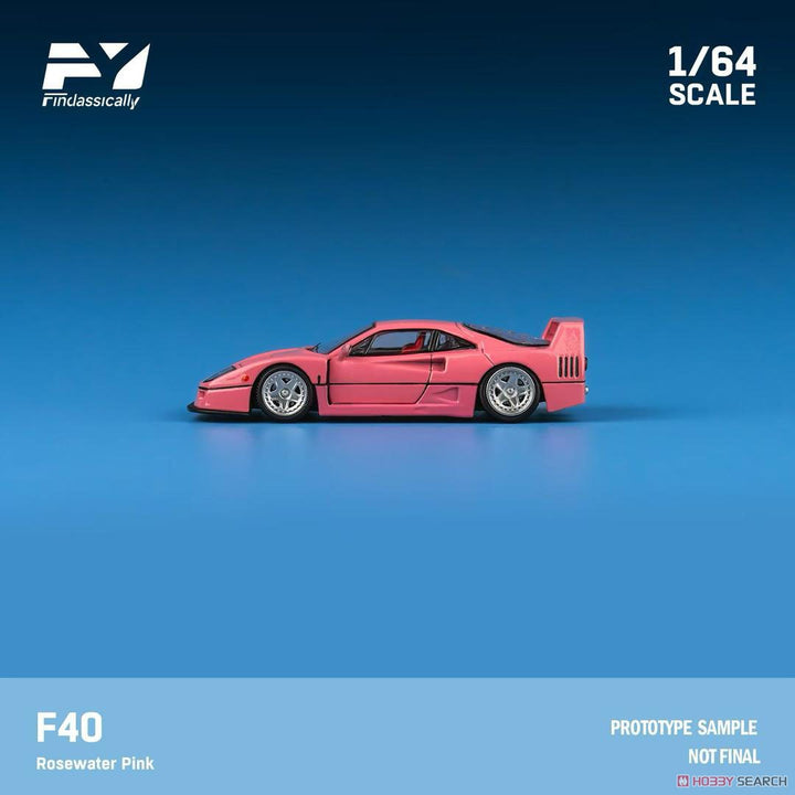 Finclassically 1:64 F40 Rosewater Pink
