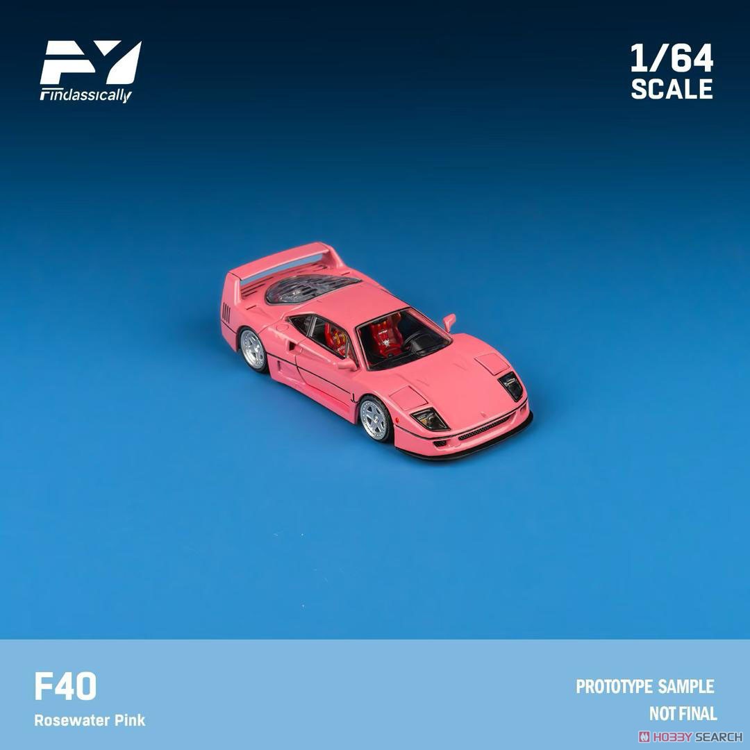 Finclassically 1:64 F40 Rosewater Pink