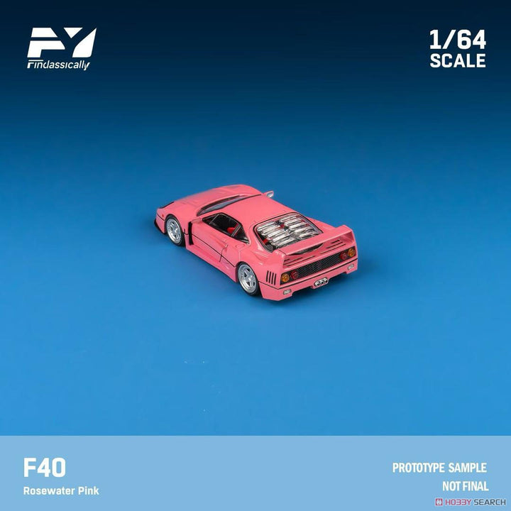 Finclassically 1:64 F40 Rosewater Pink