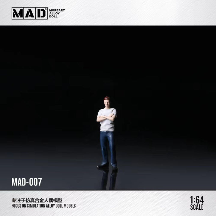 [Preorder] ALLOY MOREART DOLL 1:64 White Crossed Arms Doll MAD007-1