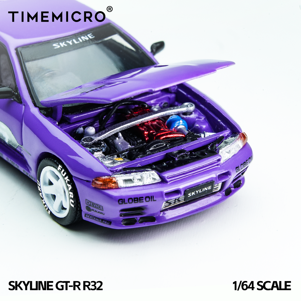 Time Micro 1:64 Nissan Skyline GT-R R32 Los Santos Drift (2 Time Micro 1:64 Nissan Skyline GT-R R32 Los Santos Drift (2