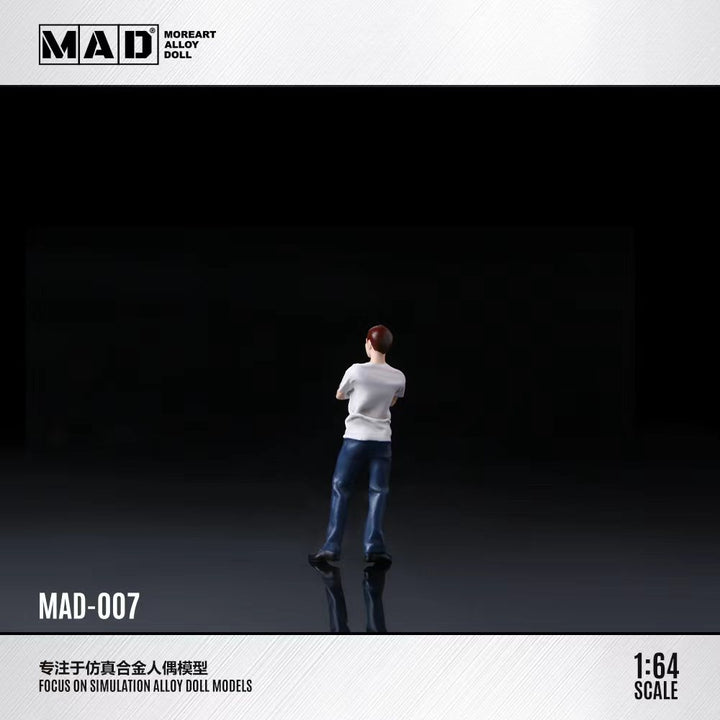 [Preorder] ALLOY MOREART DOLL 1:64 White Crossed Arms Doll MAD007-1