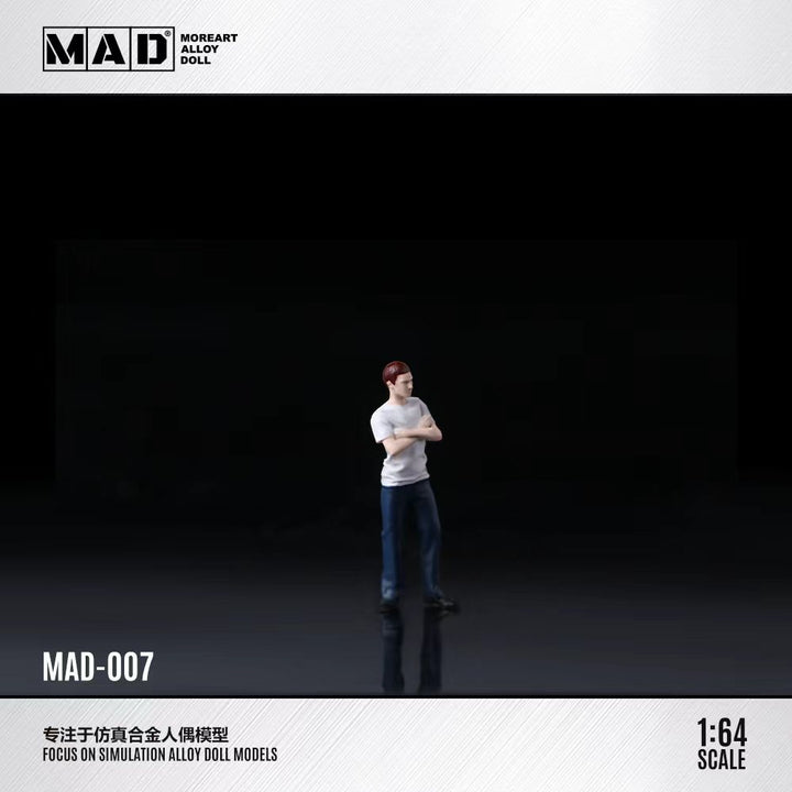 [Preorder] ALLOY MOREART DOLL 1:64 White Crossed Arms Doll MAD007-1