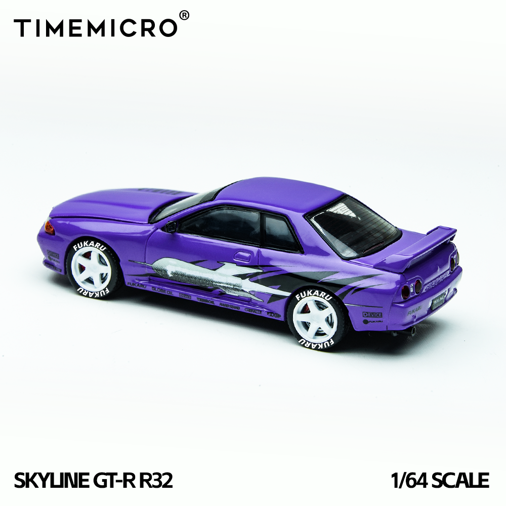Time Micro 1:64 Nissan Skyline GT-R R32 Los Santos Drift (2 Time Micro 1:64 Nissan Skyline GT-R R32 Los Santos Drift (2