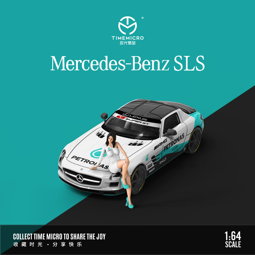 [Preorder] TimeMicro 1:64 Mercedes-Benz SLS Petronas (3 Variant)