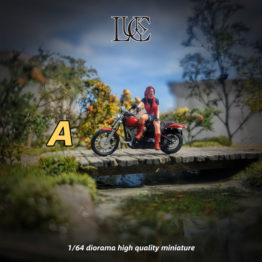 [Preorder] Lucky Studio 1:64 Motorcycle Doll (2 Versions)