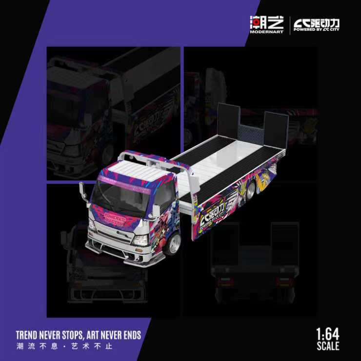 [Preorder] ModernArt X CC City 1:64 Lamborghini Drive Force Custom Painted Simulation Alloy Car