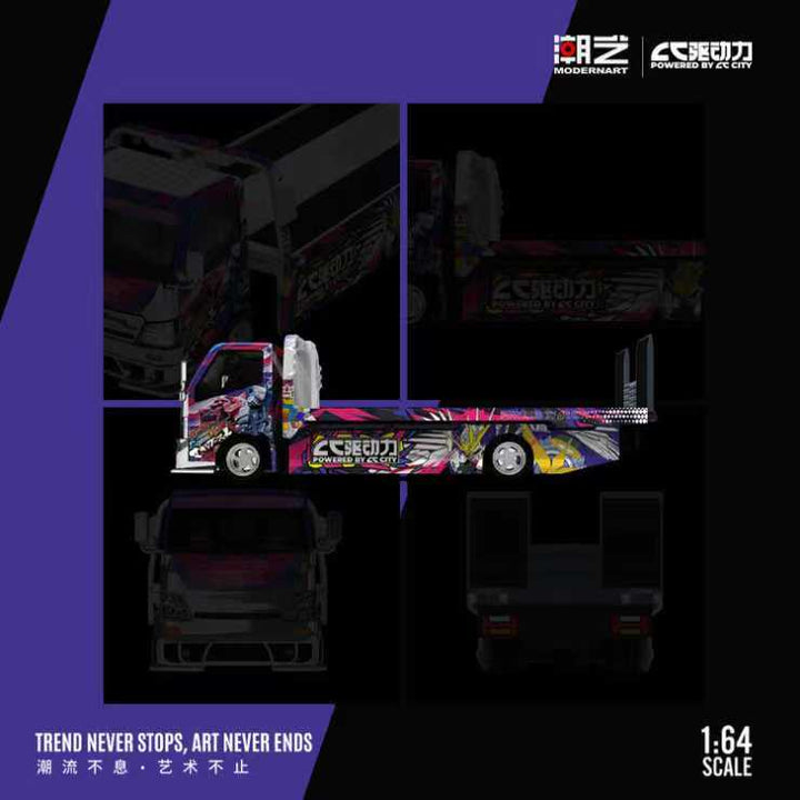 [Preorder] ModernArt X CC City 1:64 Lamborghini Drive Force Custom Painted Simulation Alloy Car
