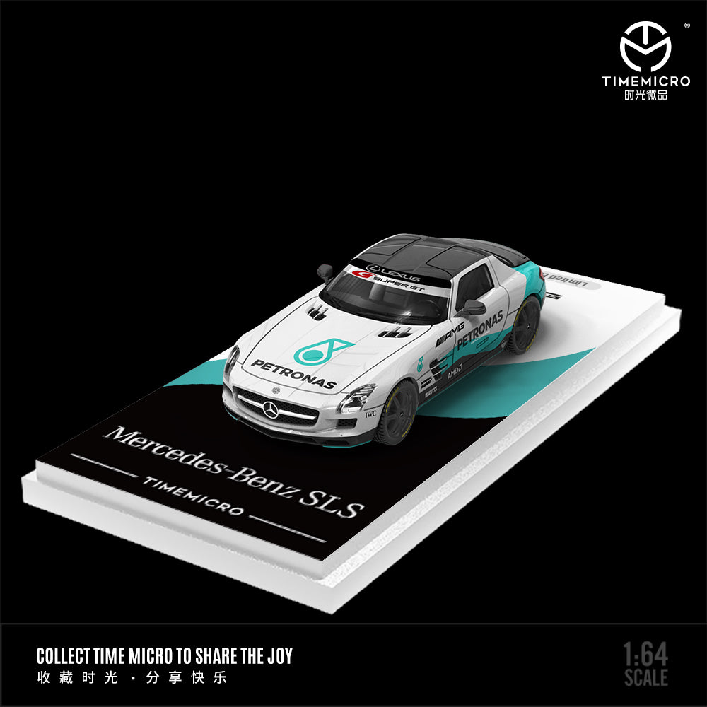 TimeMicro 1:64 Mercedes-Benz SLS Petronas (3 Variant) – Horizon