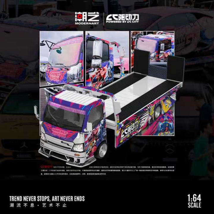 [Preorder] ModernArt X CC City 1:64 Lamborghini Drive Force Custom Painted Simulation Alloy Car