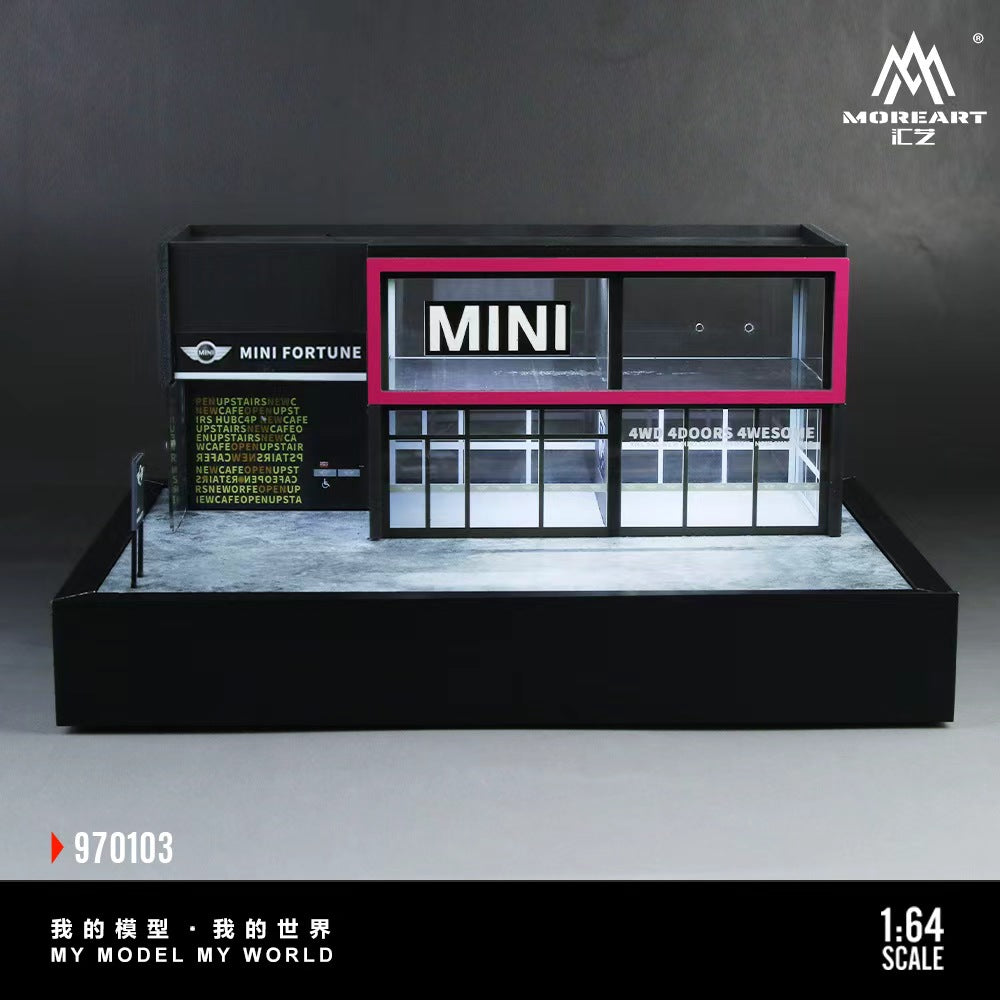 [Preorder] MoreArt 1:64 MINI CAR SHOWROOM MO970103