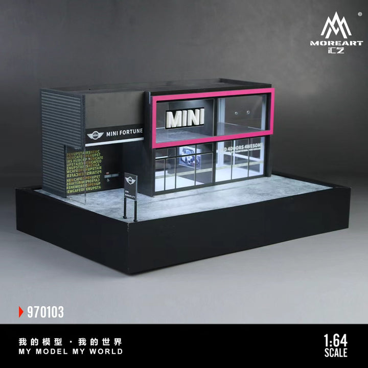 [Preorder] MoreArt 1:64 MINI CAR SHOWROOM MO970103