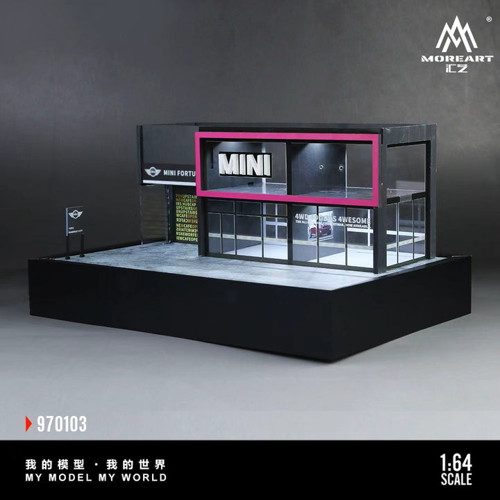 [Preorder] MoreArt 1:64 MINI CAR SHOWROOM MO970103