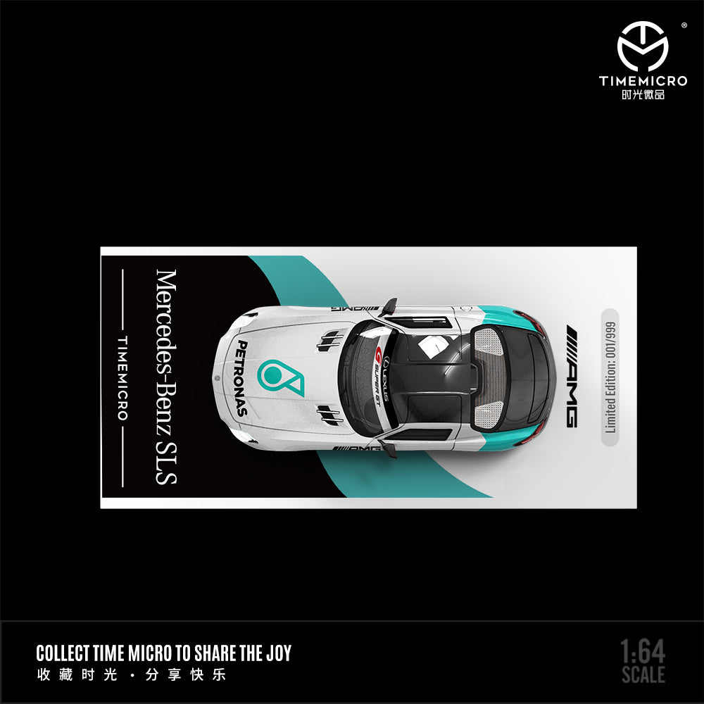 [Preorder] TimeMicro 1:64 Mercedes-Benz SLS Petronas (3 Variant)