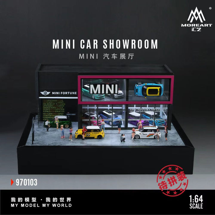 [Preorder] MoreArt 1:64 MINI CAR SHOWROOM MO970103