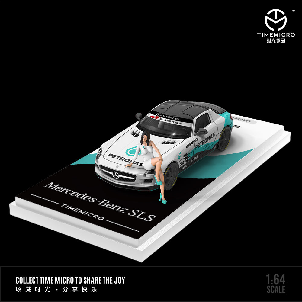 TimeMicro 1:64 Mercedes-Benz SLS Petronas (3 Variant)