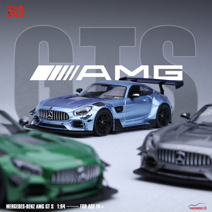 [Preorder] Rhino Model 1:64 Mercedes Benz AMG GT S Modified (3 Colours)
