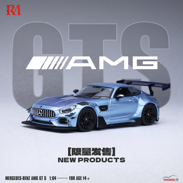 [Preorder] Rhino Model 1:64 Mercedes Benz AMG GT S Modified (3 Colours)