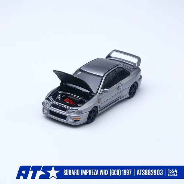 [Preorder] ATS Model 1:64 Subaru Impreza WRX (GC8) 1997 (2 Colours) ATS882903/ATS882904