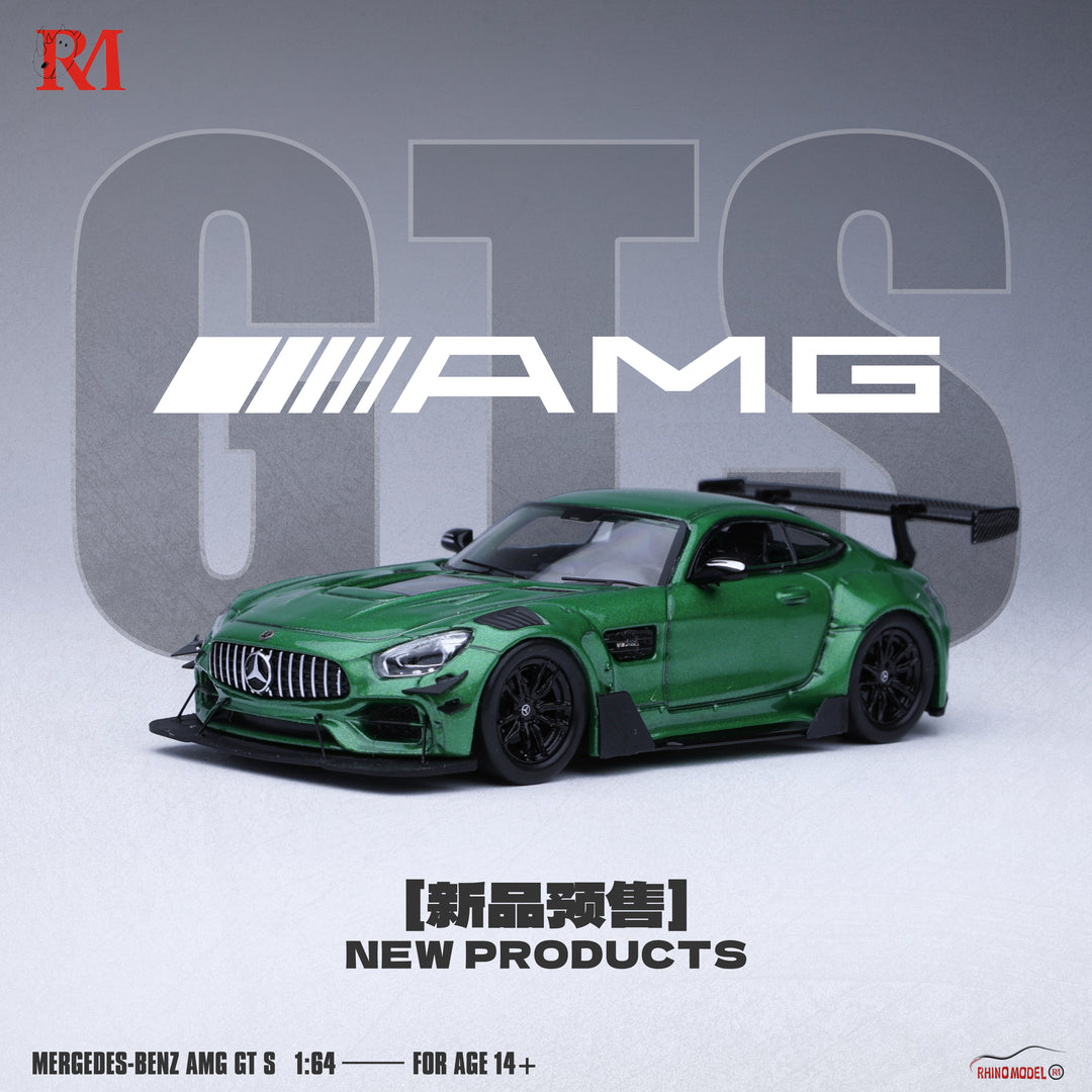 [Preorder] Rhino Model 1:64 Mercedes Benz AMG GT S Modified (3 Colours)