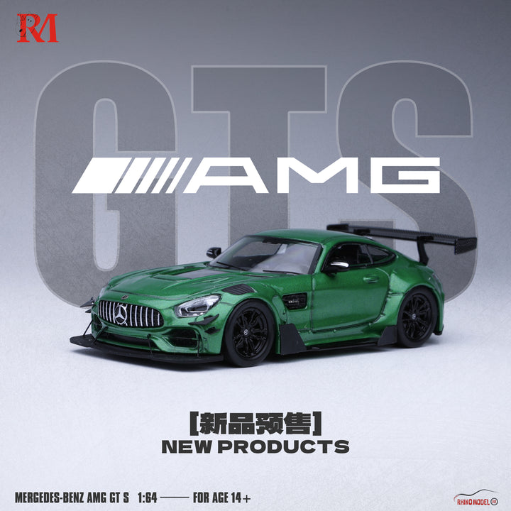 [Preorder] Rhino Model 1:64 Mercedes Benz AMG GT S Modified (3 Colours)