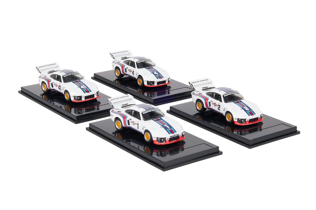 SC ART 1:64 Porsche 935 Martini Livery (4 Versions) – Horizon Diecast