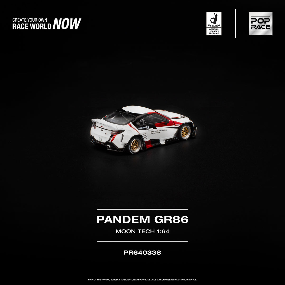 [Preorder] POPRACE 1:64 PANDEM GR 86 Moontech PR640338