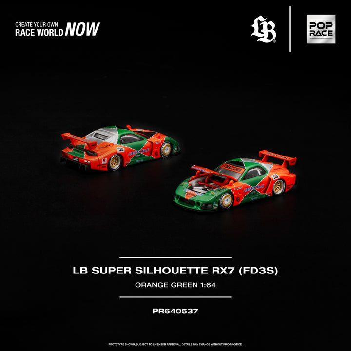 [Preorder] POPRACE 1:64 LB Super Silhouette RX7 (FD3S) PR640537