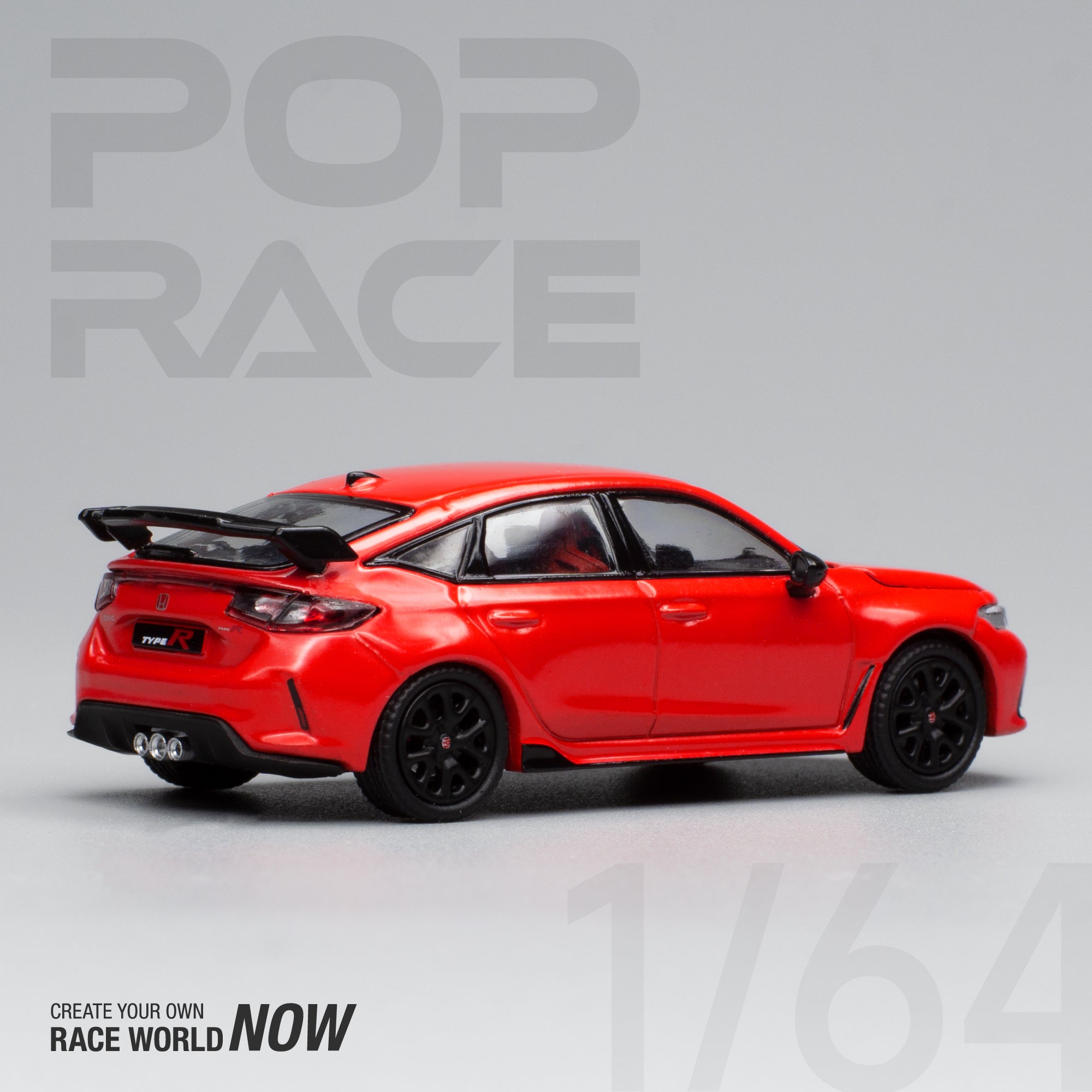 POPRACE 1:64 HONDA CIVIC TYPE-R (FL5) PR640002 – Horizon Diecast