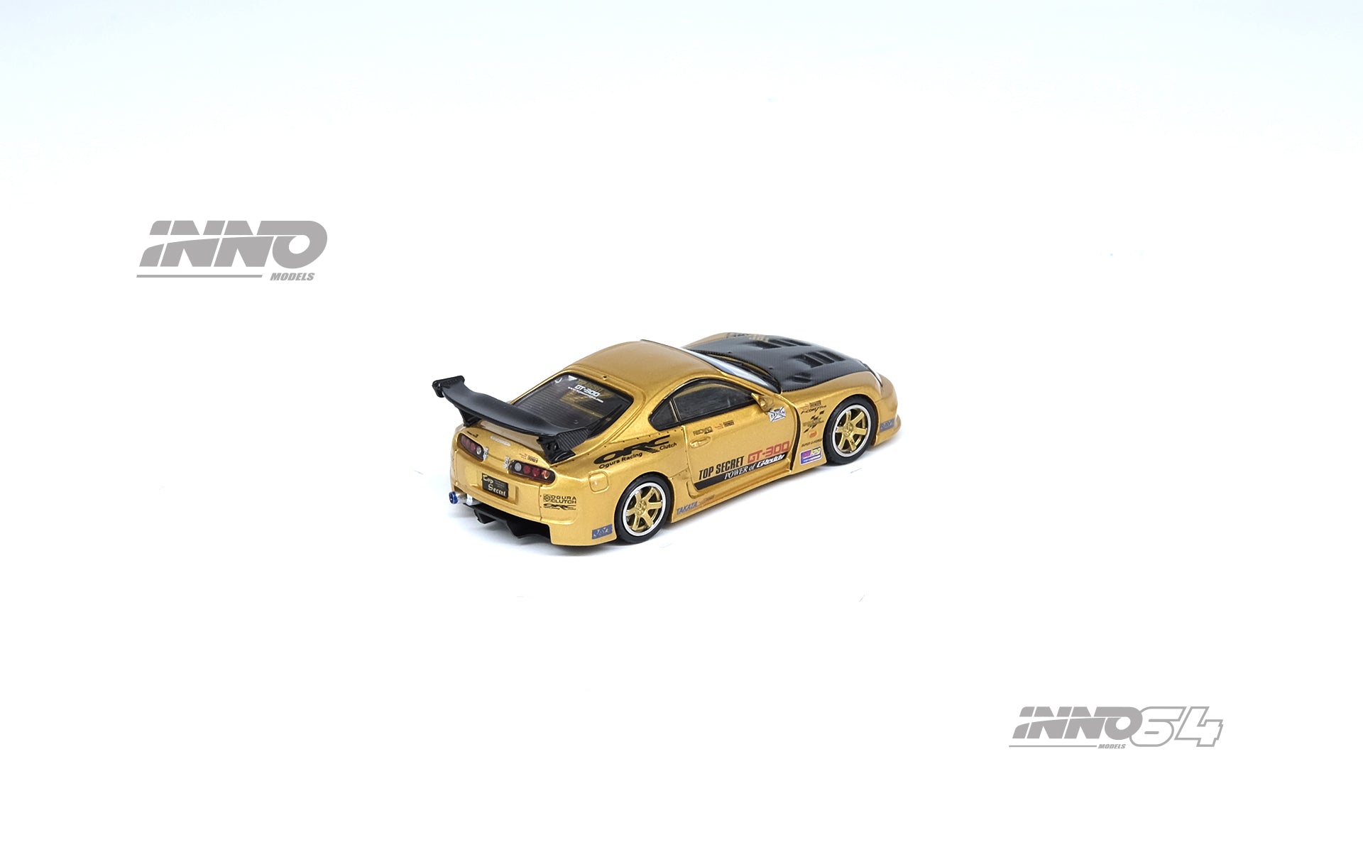 Inno64 1:64 Toyota Supra (A80) Top Secret GT300 IN64-A80TS-GOLD