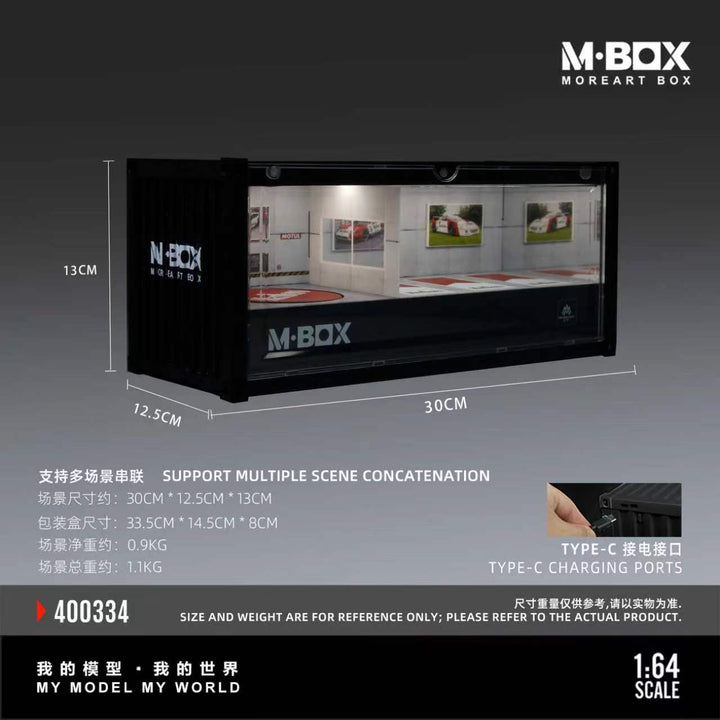 [Preorder] MBOX 1:64 CONTAINER MODEL STORAGE SCENE (2 Versions) c