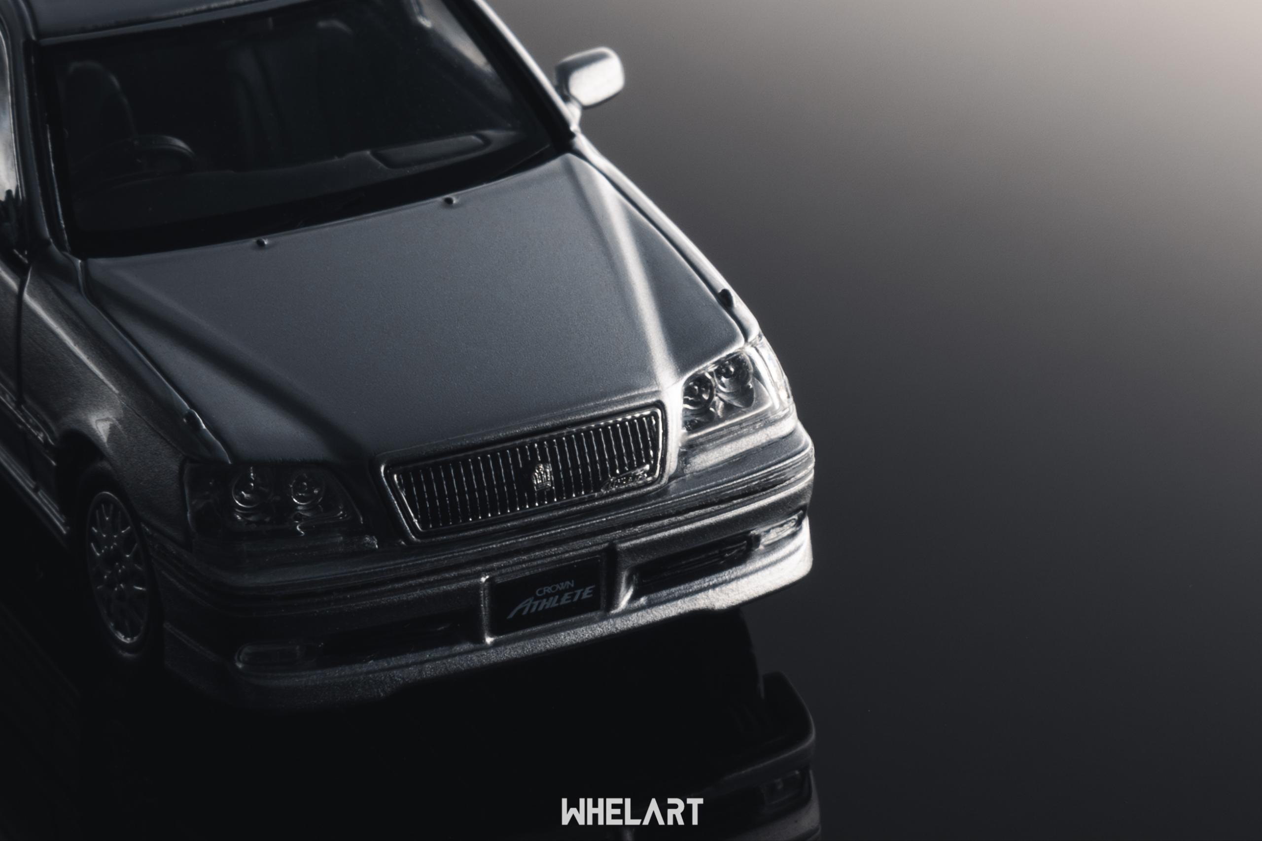 1/64 LB CROWN ATHLETE カスタム Preorder] WHELART 1:64 Toyota Crown Athlete 2003 Sliver H-004A