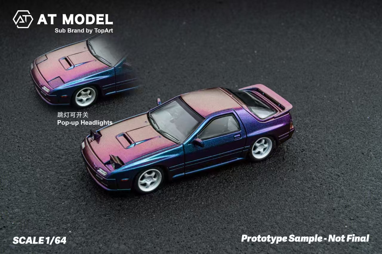 その他 Nitro+ CHARACTERS LIMITED PORTFOLIO Preorder] AT Model 1:64 Mazda RX7 FC3S Infinity (4 Colours