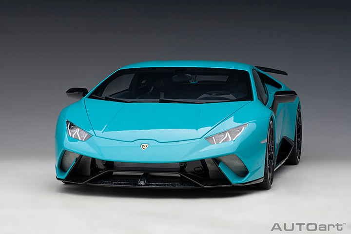 AUTOart 1:12 LAMBORGHINI HURACAN PERFORMANTE (BLU GLAUCO/SOLID BLUE)