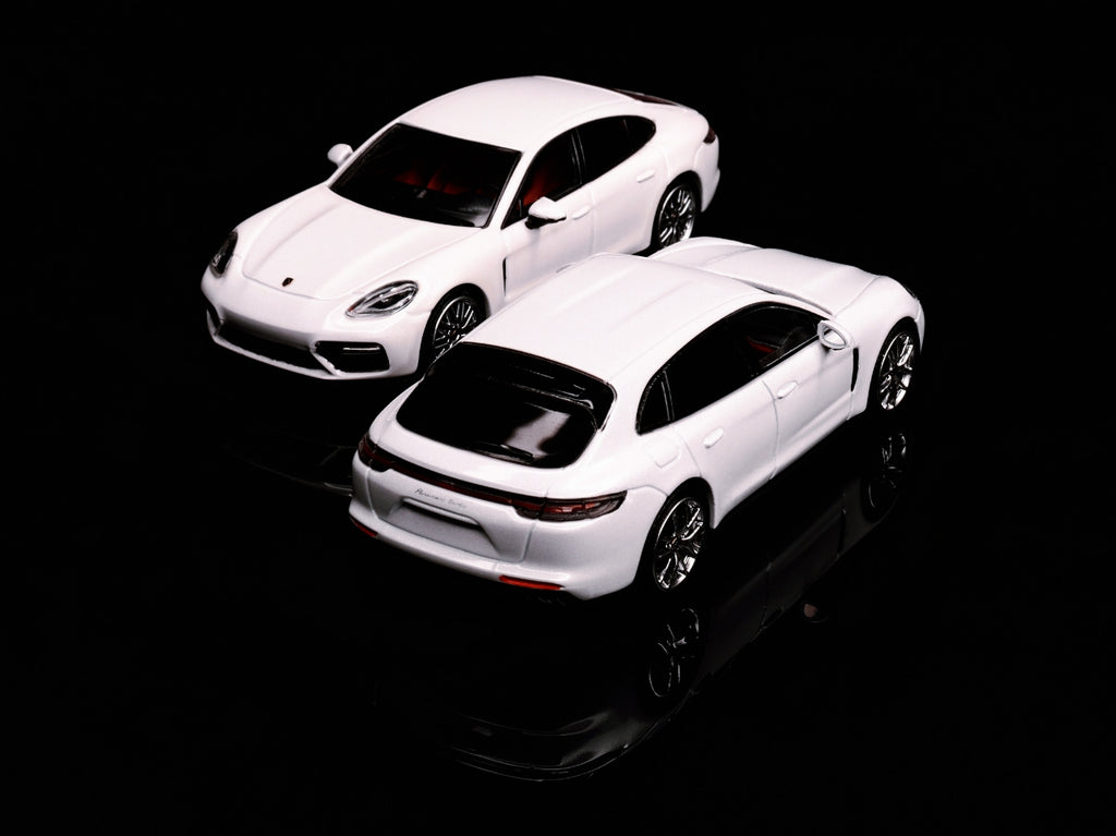 ミニカー 1/43 Porsche Panamera Turbo /PMA Porsche Panamera Turbo, Flame Orange 1:64 Diecast Model Car by Furuya