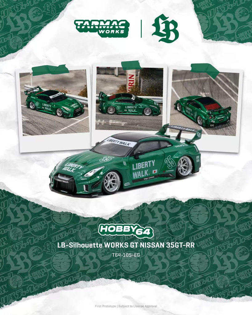 Preorder] Tarmac Works 1:64 LB-Silhouette WORKS GT Nissan 35GT-RR