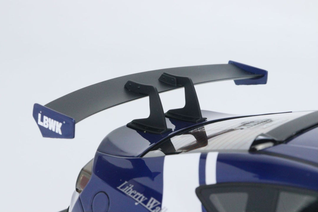 Ignition Model 1:18 LB nation 86 WORKS Full Complete ver.1 Blue Metall ...