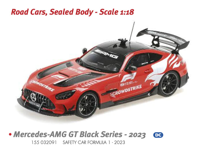 [Preorder] Minichamps 1:18 MERCEDES-AMG GT BLACK SERIES F1 Safety Car 2023