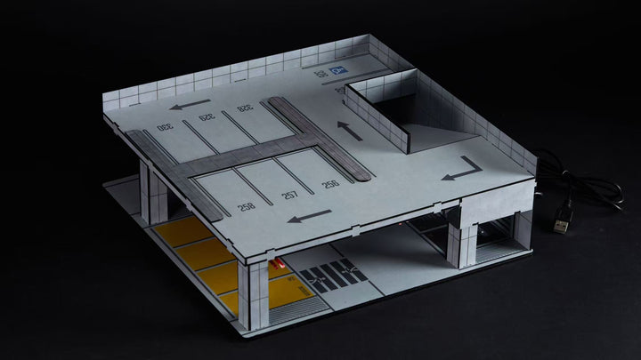 [Preorder] YOU CAR 1:64 Underground Garage Splicing Series 01 (2 Colours)
