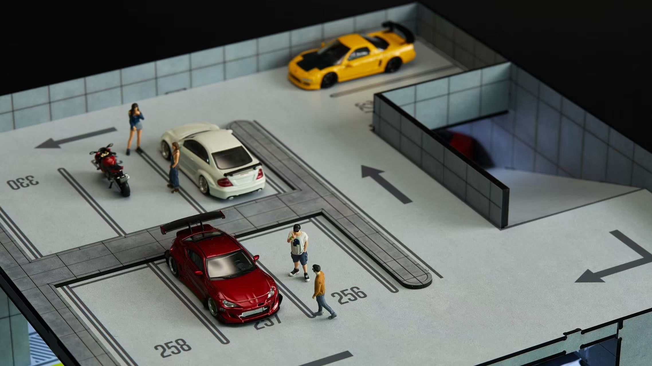 Preorder] YOU CAR 1:64 Underground Garage Splicing Series 01 (2