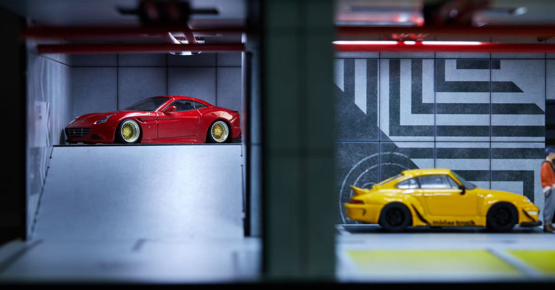 [Preorder] YOU CAR 1:64 Underground Garage Splicing Series 01 (2 Colours)