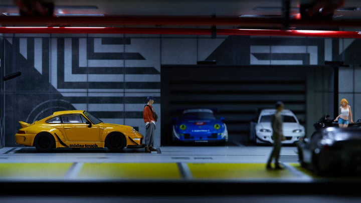 [Preorder] YOU CAR 1:64 Underground Garage Splicing Series 01 (2 Colours)