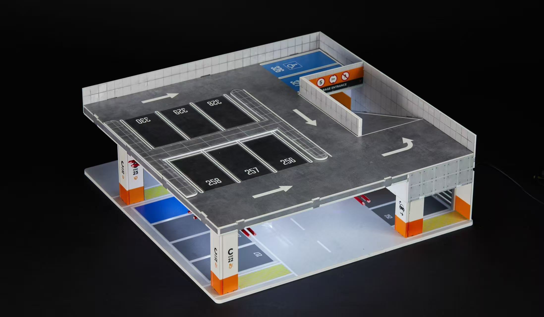 YOU CAR 1:64 Underground Garage Splicing Series 01 (2 Colours