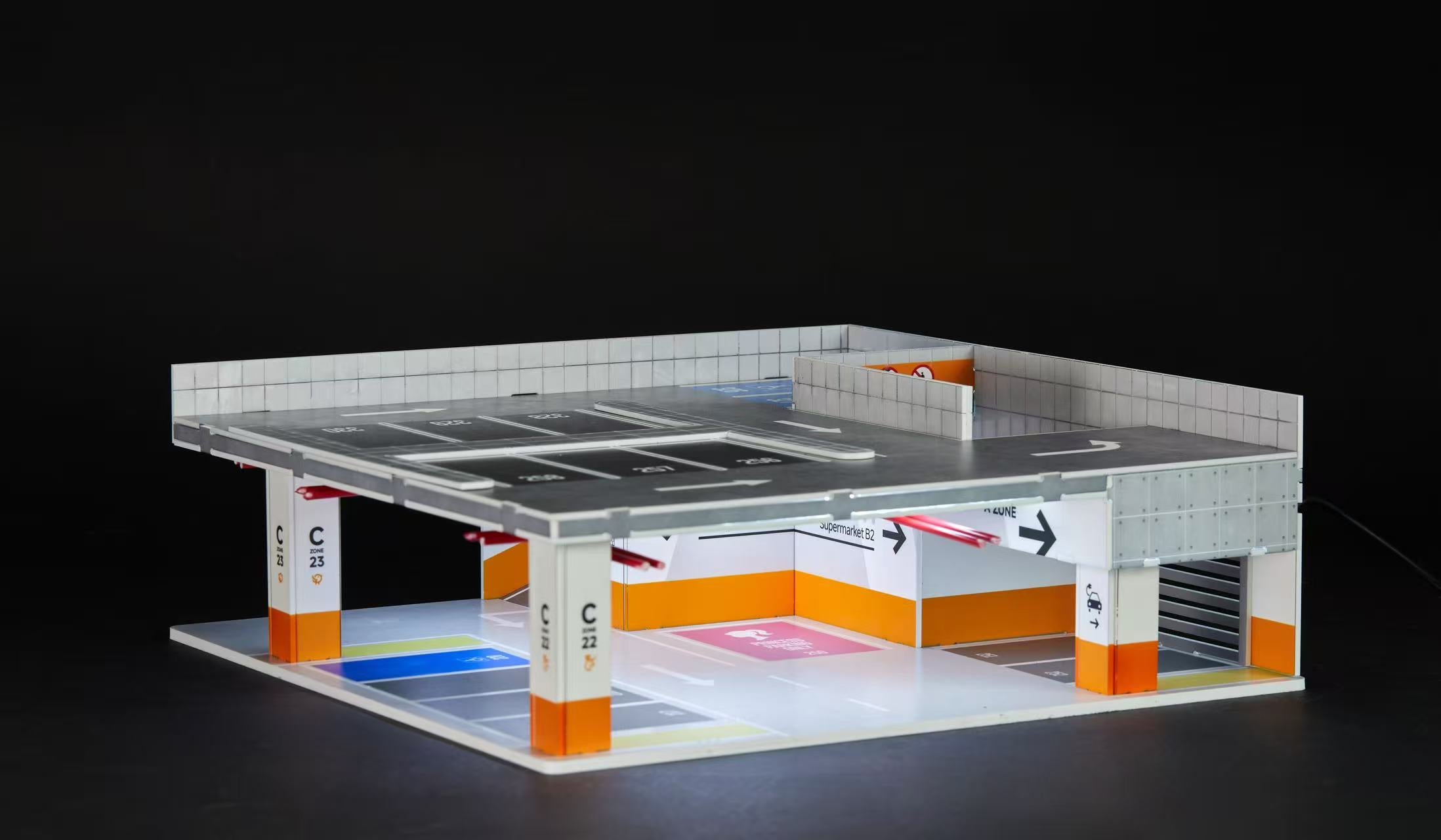 YOU CAR 1:64 Underground Garage Splicing Series 01 (2 Colours