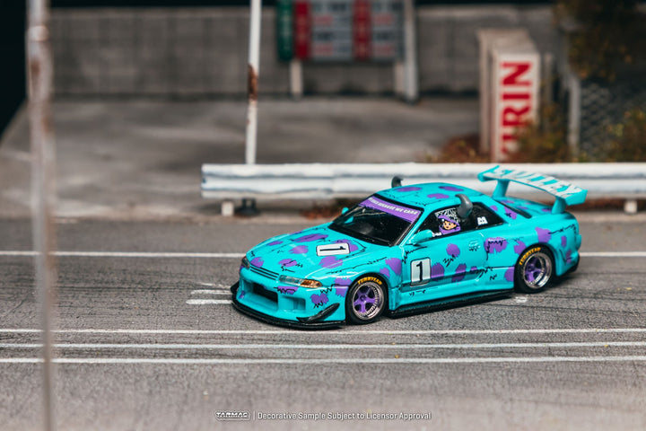 [Preorder] Tarmac Works 1:64 Nissan Skyline GT-R R32 Widebody Jonsibal Disney Sulley – Global64 T64G-061-SUL