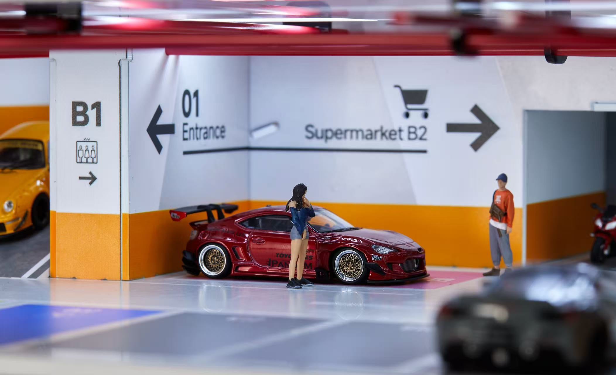 Preorder] YOU CAR 1:64 Underground Garage Splicing Series 01 (2