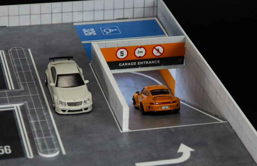 [Preorder] YOU CAR 1:64 Underground Garage Splicing Series 01 (2 Colours)